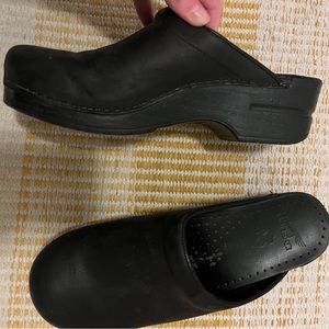 Dansko open-back clog black Size 40